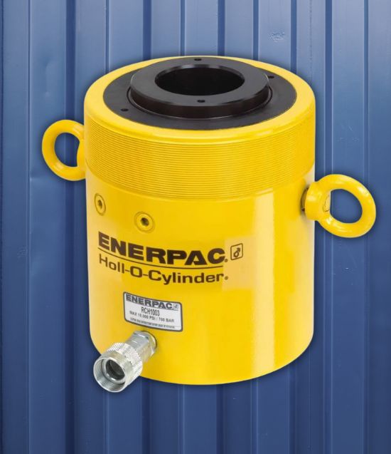 Cilindro hidráulico vazado