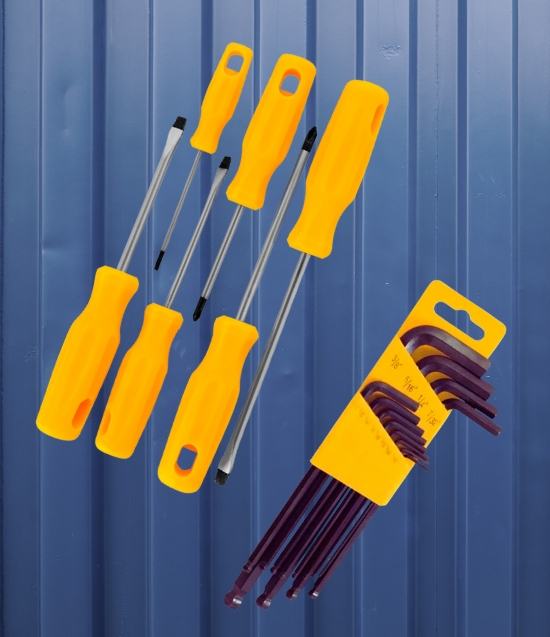 Kits de chaves de fenda, phillips, allen e torx