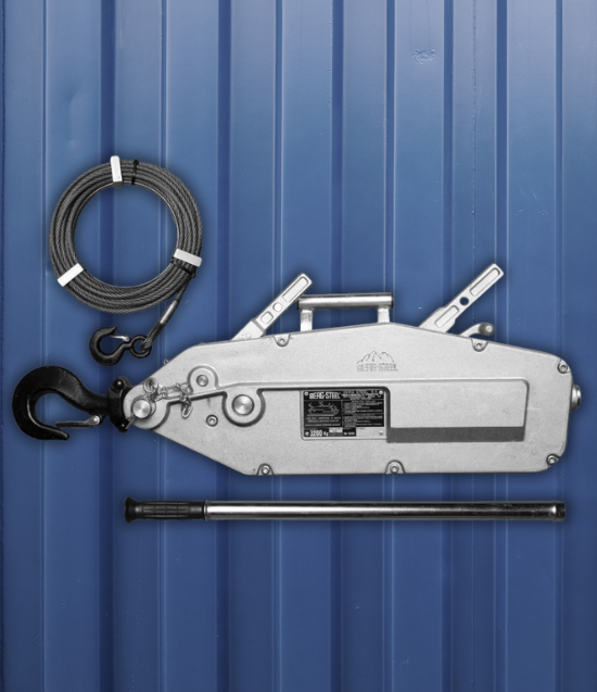 Tirfor guincho alavanca 3200 kg